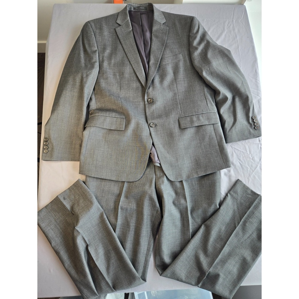 WOOL GRAY BY RALPH LAUREN MEN'S SUIT SET BLAZER & DRESS PANTS